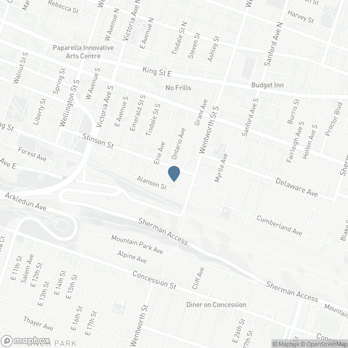 200 STINSON Street Unit# PH16, Hamilton, Ontario L8N 4J5